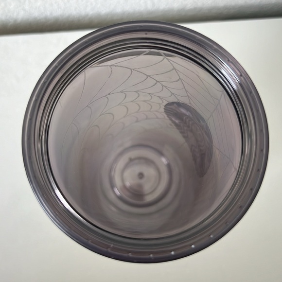 Starbucks 2019 Venti Halloween Glitter Spider Web Tumbler - Picture 3 of 6